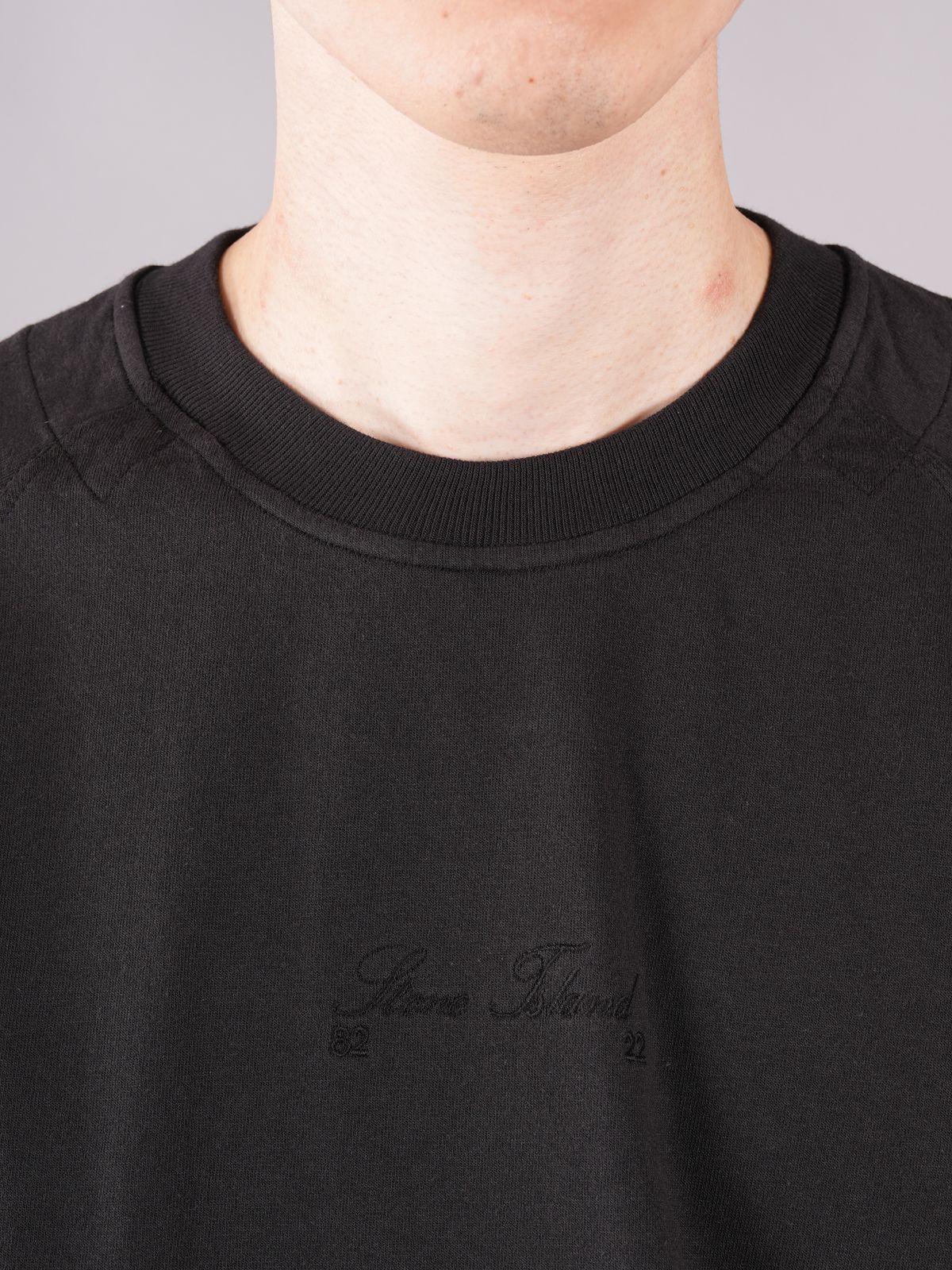 STONE ISLAND - 【ラスト1点】COTTON JERSEY_GARMENT DYED 82/22