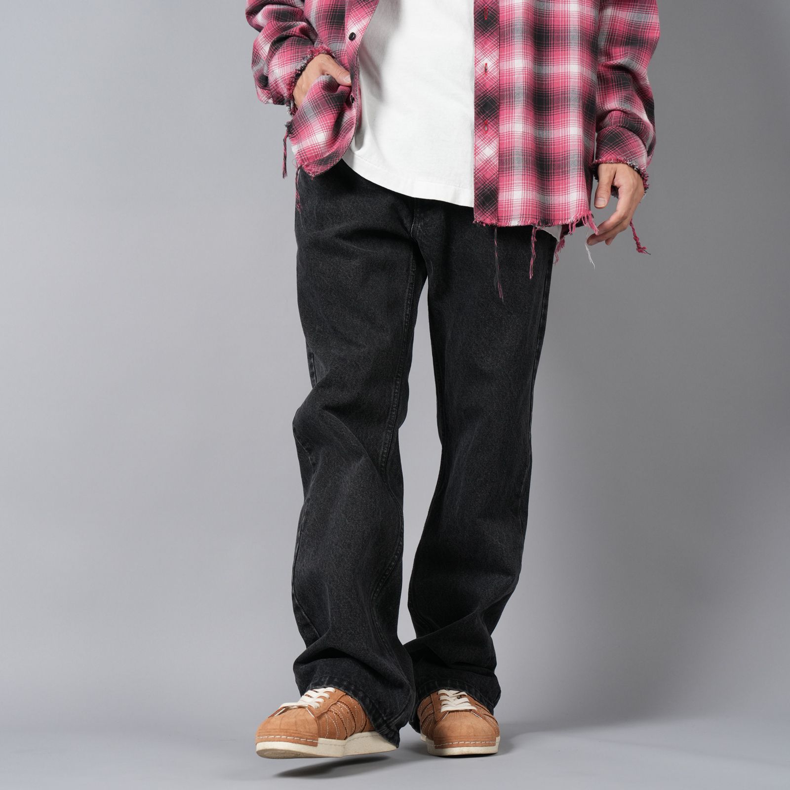 【ラスト1点】Standard Pants / スタンダートパンツ / デニムパンツ (ブラックデニム)