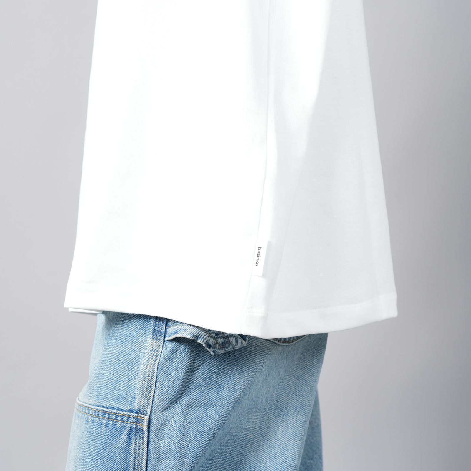 Oversized Organic T-shirt / オーバーサイズ オーガニック Tシャツ (ホワイト)