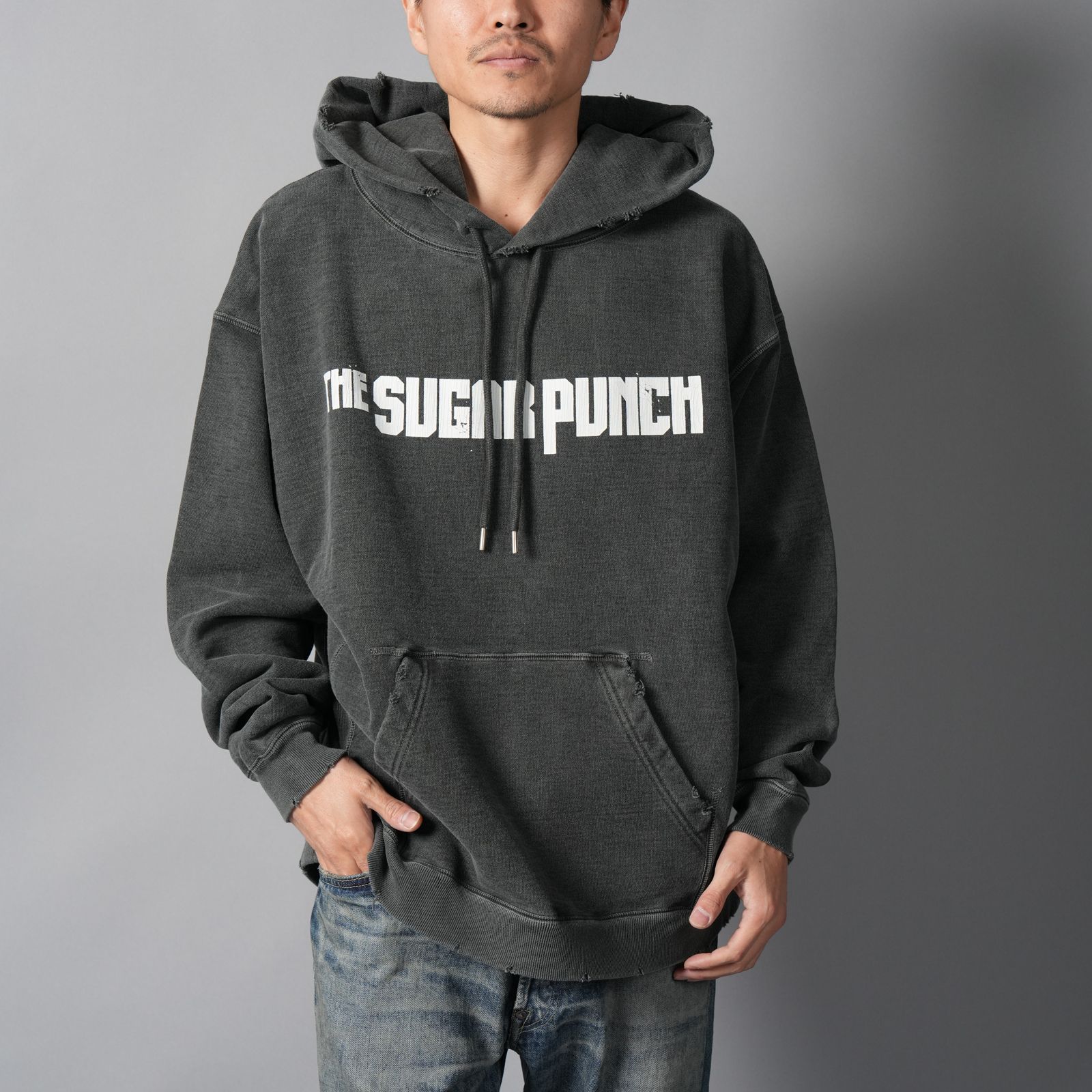 [LUPIN THE IIIRD]  Hoodie  (MAMO)  / パーカー・フーディー (ブラック)