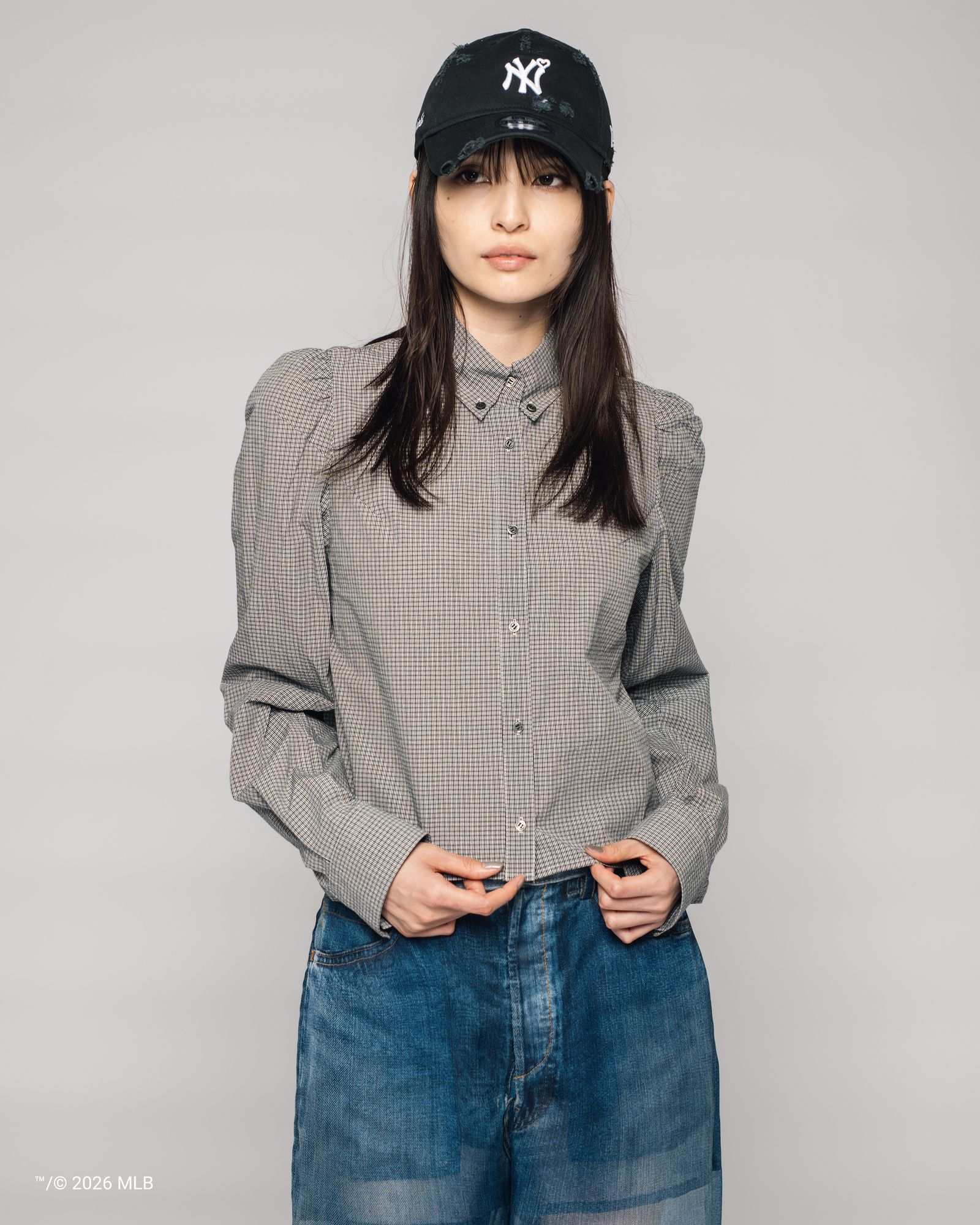 【限定】BASICKS x Newera Yankees Cap / ベイシックス x ヤンキース (ブラック)