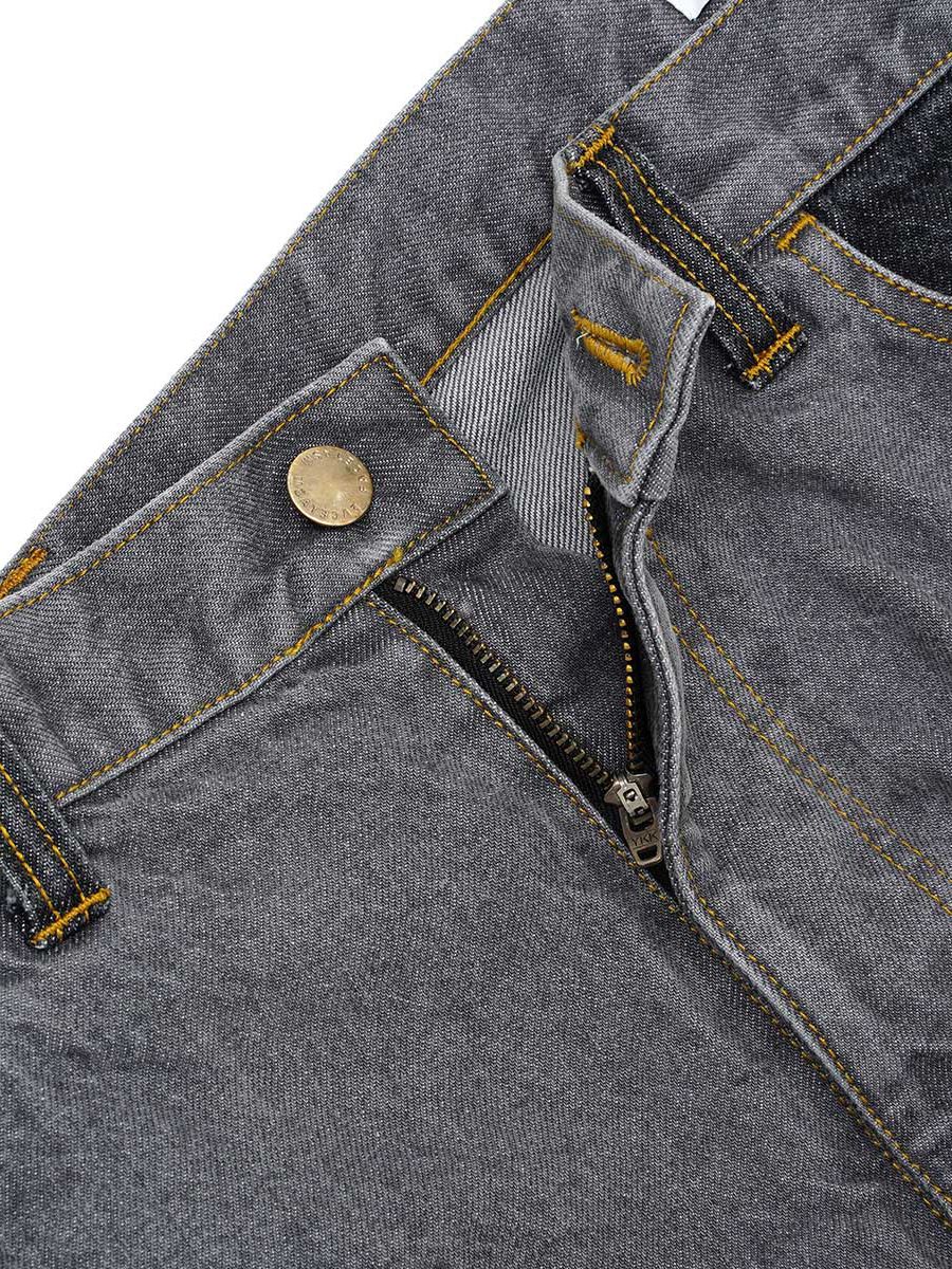 PATCHWORK DENIM PANTS / パッチワークデニムパンツ (ブラック)