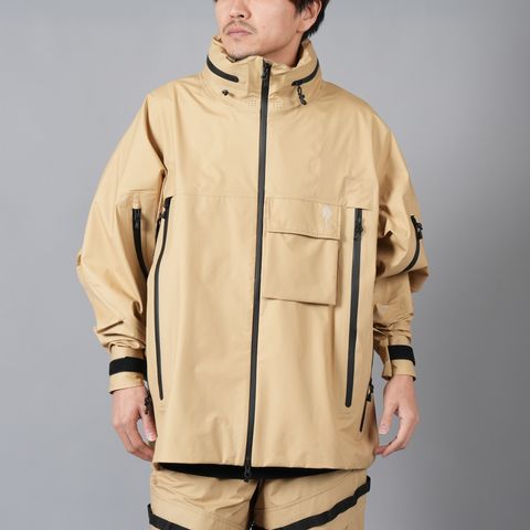 【ラスト1点】 GORE-TEX PRODUCT 3L S.R.G.SHELL / ゴアテックス  スリーレイヤー  シェル (ベージュ)