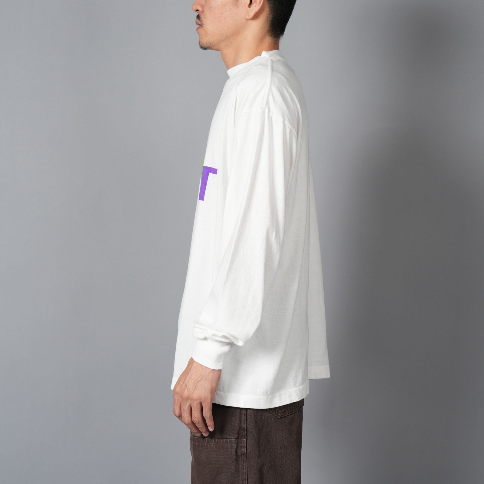 【残りわずか】SM-HR1-0000-036 / LS TEE / BEAUTIFUL SAINT / WHITE / ロンT・カットソー (ホワイト)