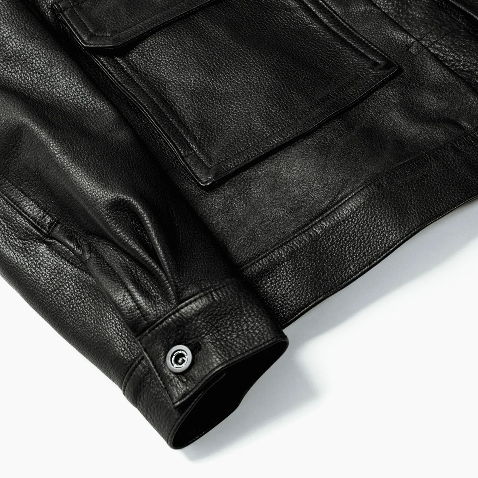 TRUCKER JACKET / トラッカージャケット (ブラック)