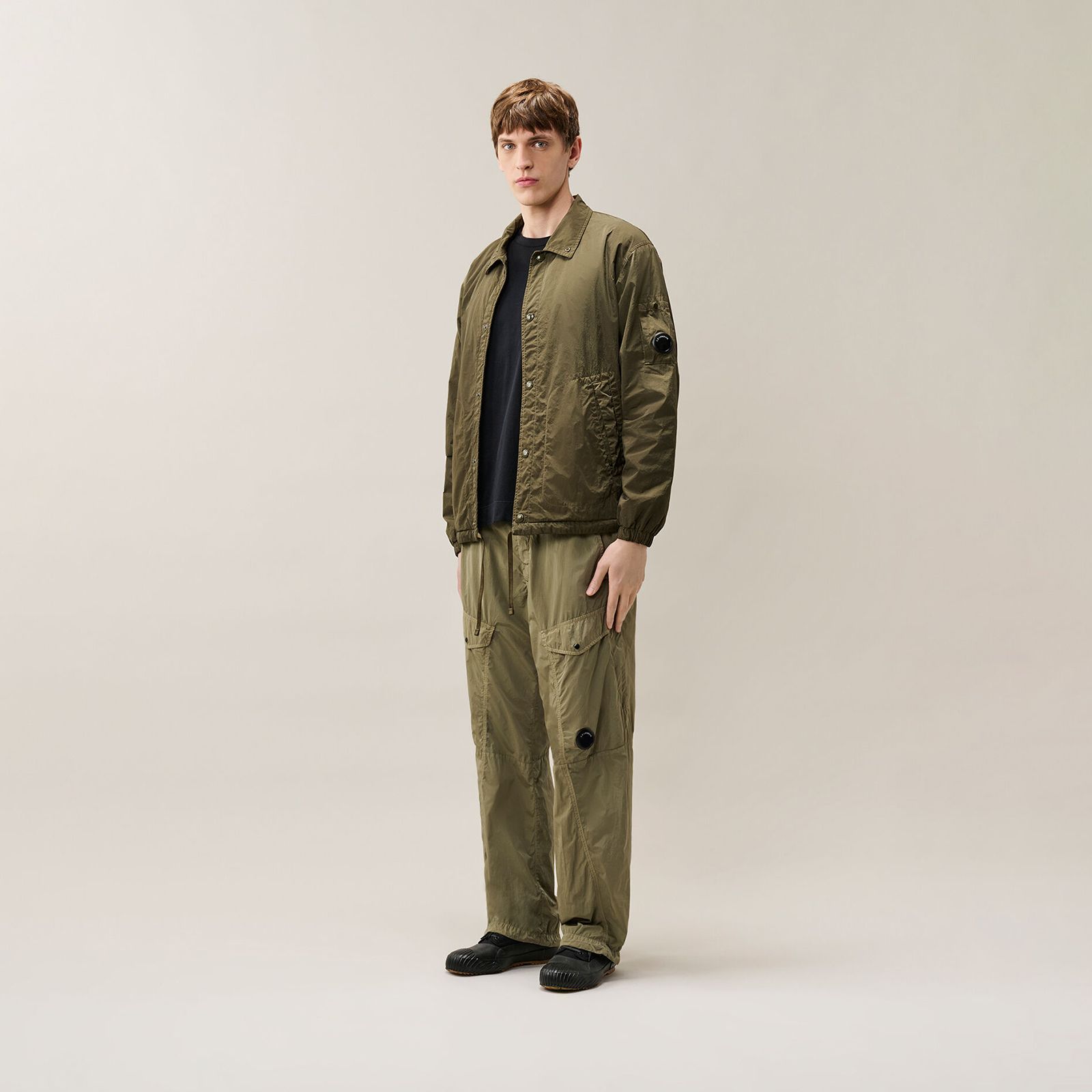 CHROME-R BOXY SEAMLESS CARGO PANTA / カーゴパンツ (フォールンロック)