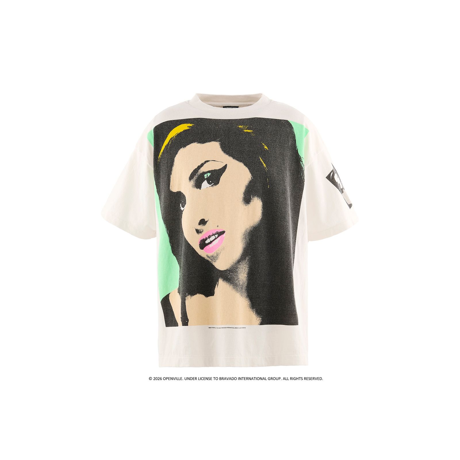 【コラボ】SM-MK1-0000-C14 / AMY_SS T-SHIRT / BACK TO BLK / WHITE / Tシャツ (ホワイト)