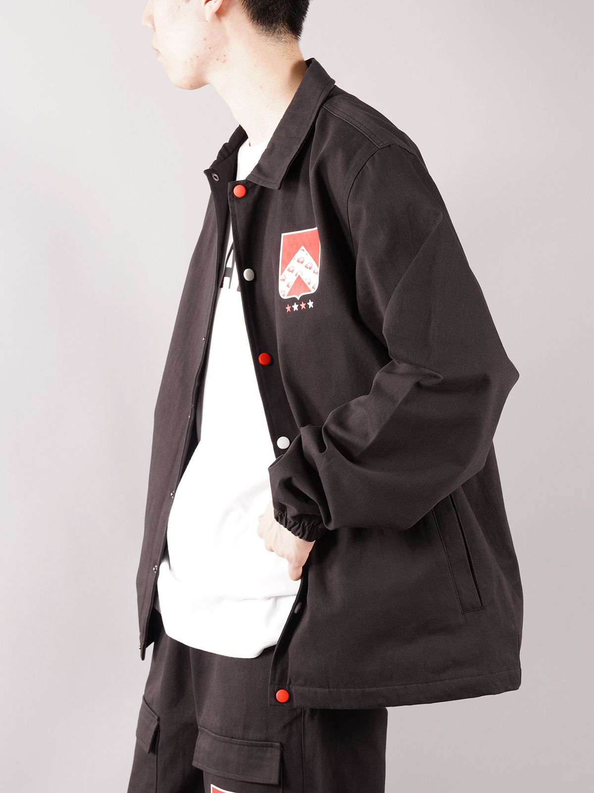 CLOTTEE By CLOT - ラスト1点 / BADGE COACH JACKET / バッジコーチ