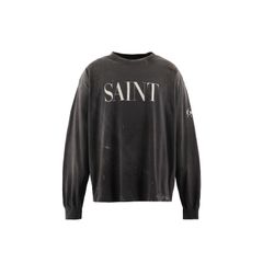 SM-MK8-0000-030 / LS T-SHIRT / SAINT 666 / BLACK / ロンT・カットソー (ブラック)