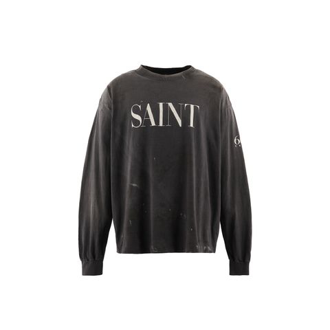 SM-MK8-0000-030 / LS T-SHIRT / SAINT 666 / BLACK / ロンT・カットソー (ブラック)