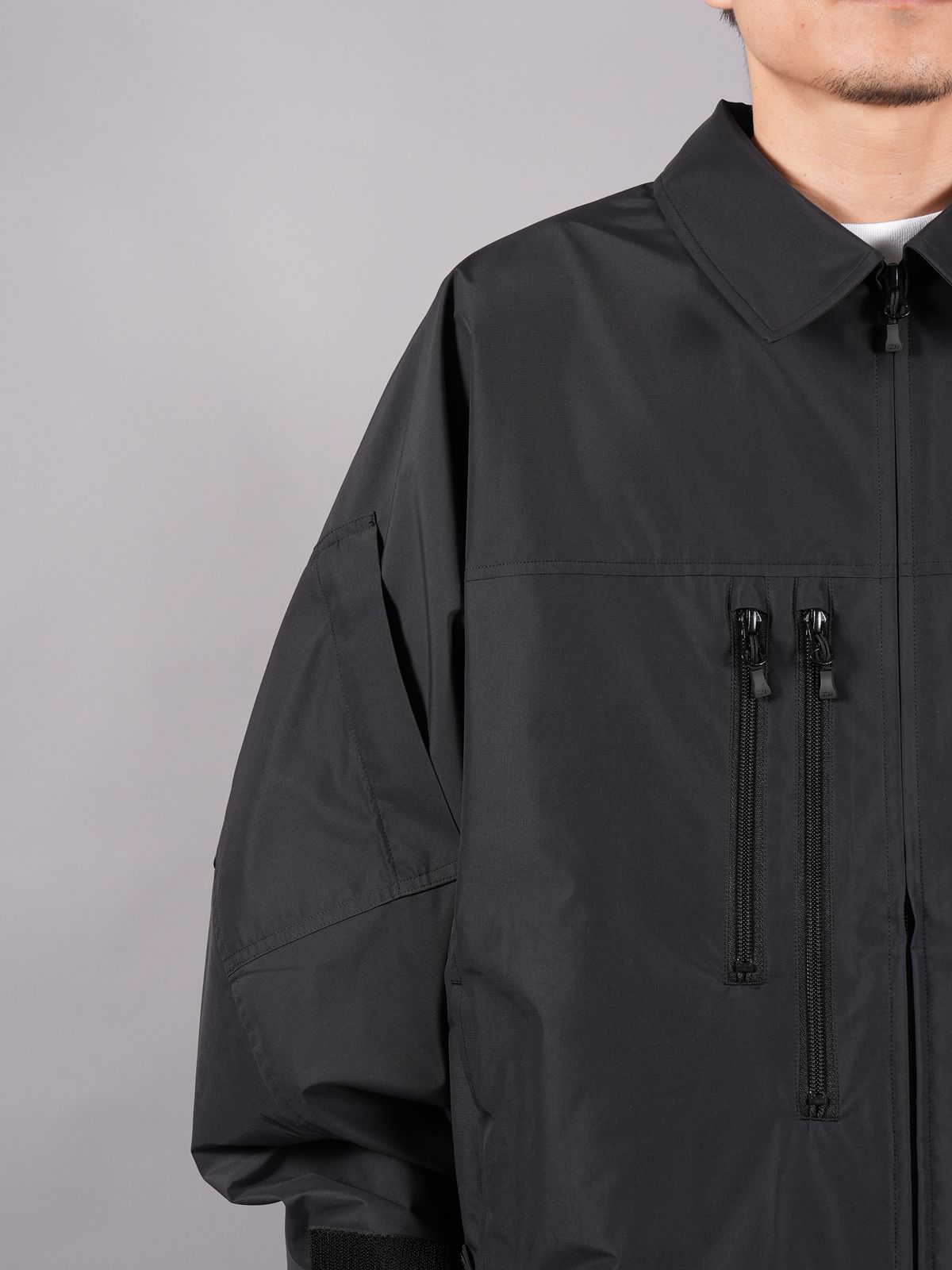 【ラスト1点】GORE-TEX INFINIUM SHIRT JACKET / ゴアテックス インフィ二アム / シャツジャケット  (ブラック)