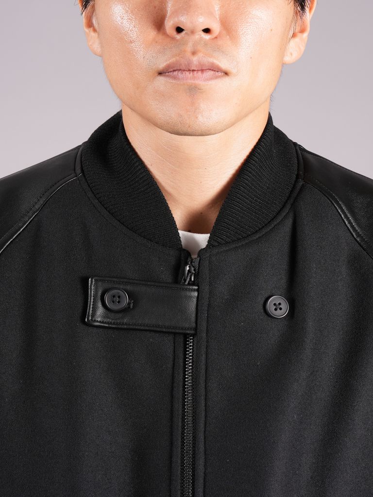 Y-3 - ラスト1点 / M CLASSIC VARSITY JACKET / メンズ クラシック ヴァーシティージャケット (ブラック) |  Confidence