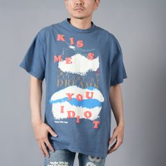 Kissing Idiots Tee / キシング イディオツ Tシャツ [Lサイズ] (ブルー)