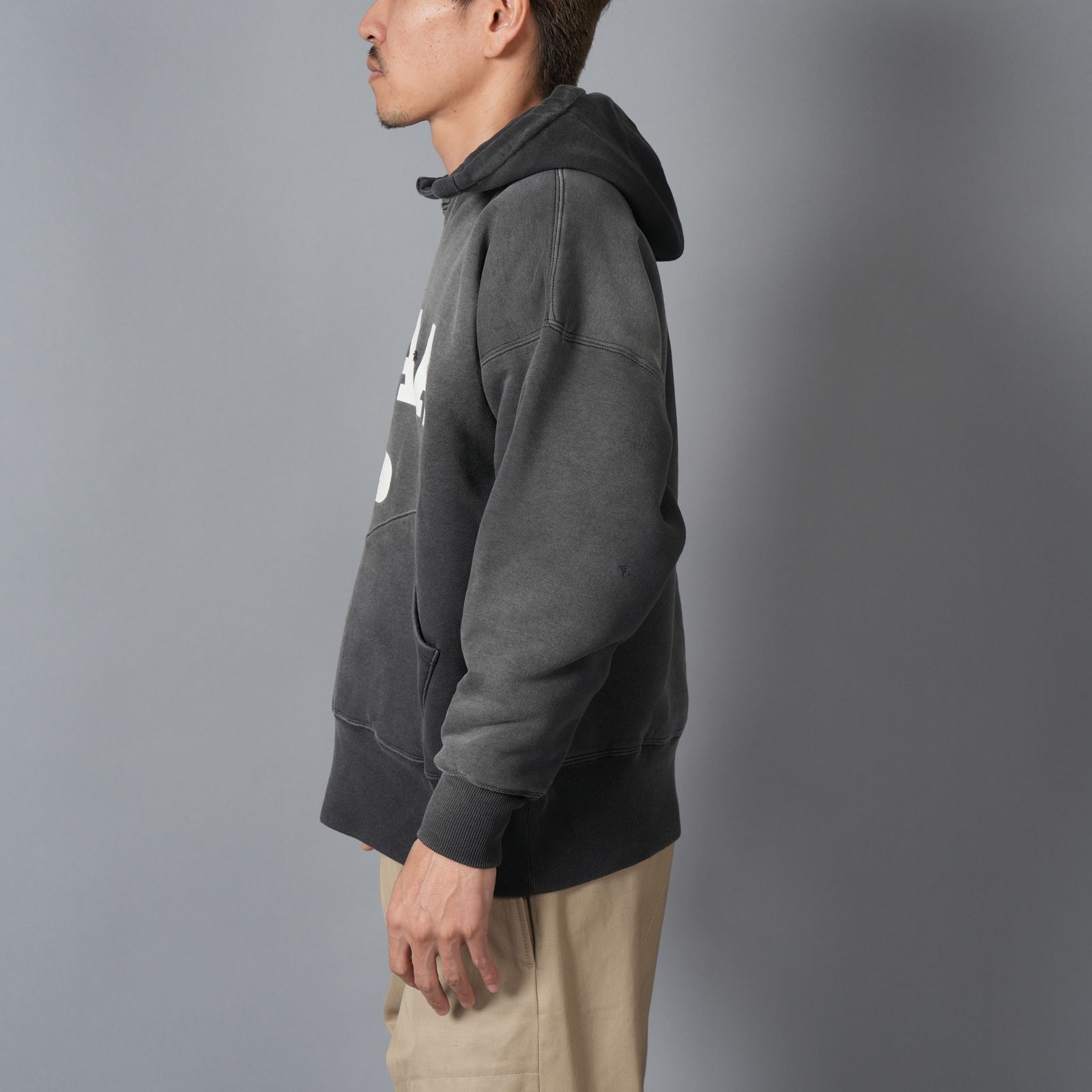 【残りわずか】SM-HR1-0000-C58 / BB_AFTER HOODED DBL FC / SAA / NVY / パーカー・フーディー (ネイビー)