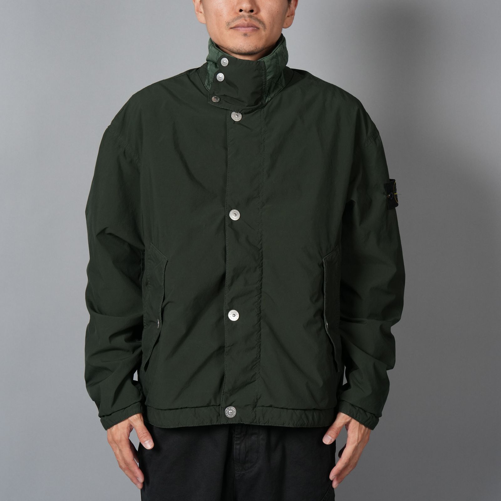 【ラスト1点】Q100015 LIGHT COMPACT TOUCH POLY-TC, 60% RECYCLED POLYESTER / ジャケット (ジュニパー)