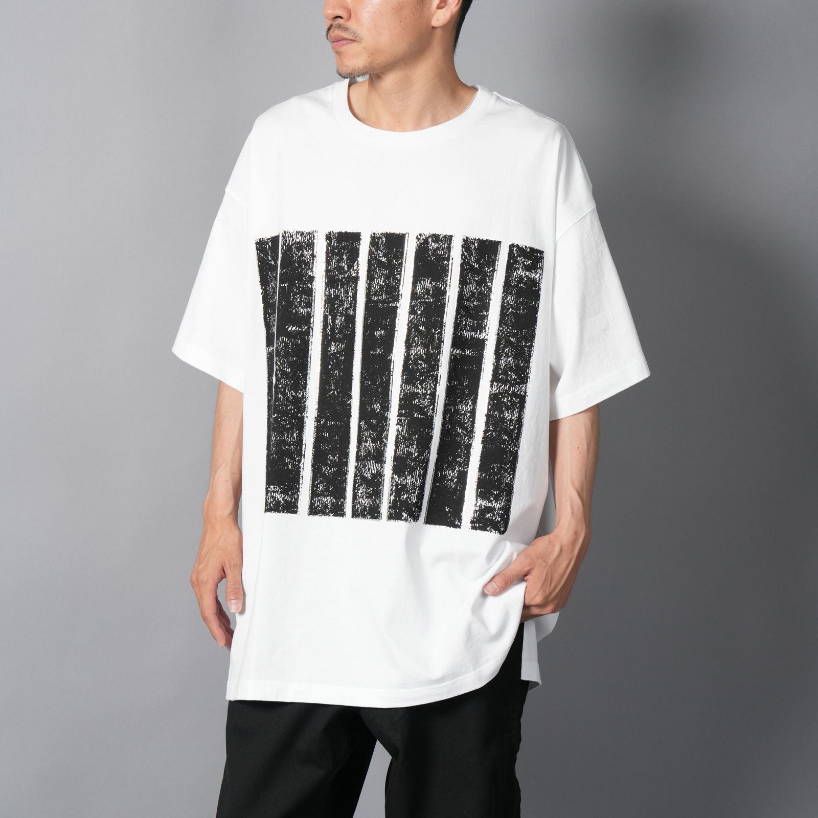 7BARS BIG TEE / セブンバーズ ビッグ Tシャツ  (ホワイト)