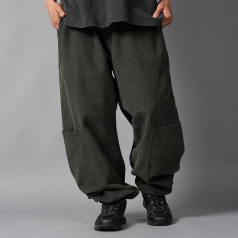 SAGYO PANT  / ワイドパンツ (タイム)