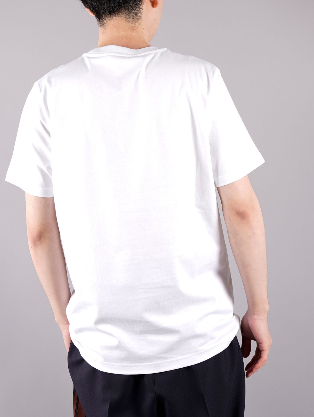 【ラスト1点】半袖Tシャツ / ホワイト / オーガニックジャージー / メンズ