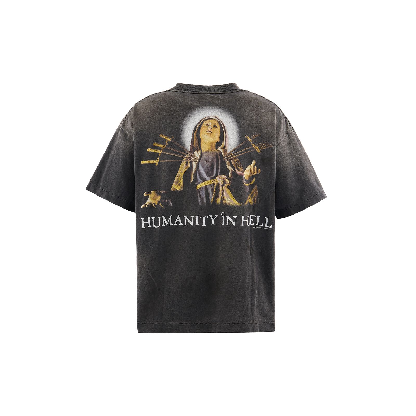 SM-MK8-0000-002 / SS T-SHIRT / JESUS / BLACK / Tシャツ (ブラック)