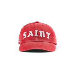 SM-HR8-0000-081 / 6PANEL CAP / SAINT / RED / キャップ (レッド)
