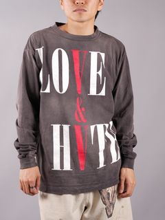 ラスト1点 / SM-S22-0000-068/LS TEE/ VLONE/BLACK  ロングスリーブTシャツ  (ブラック)