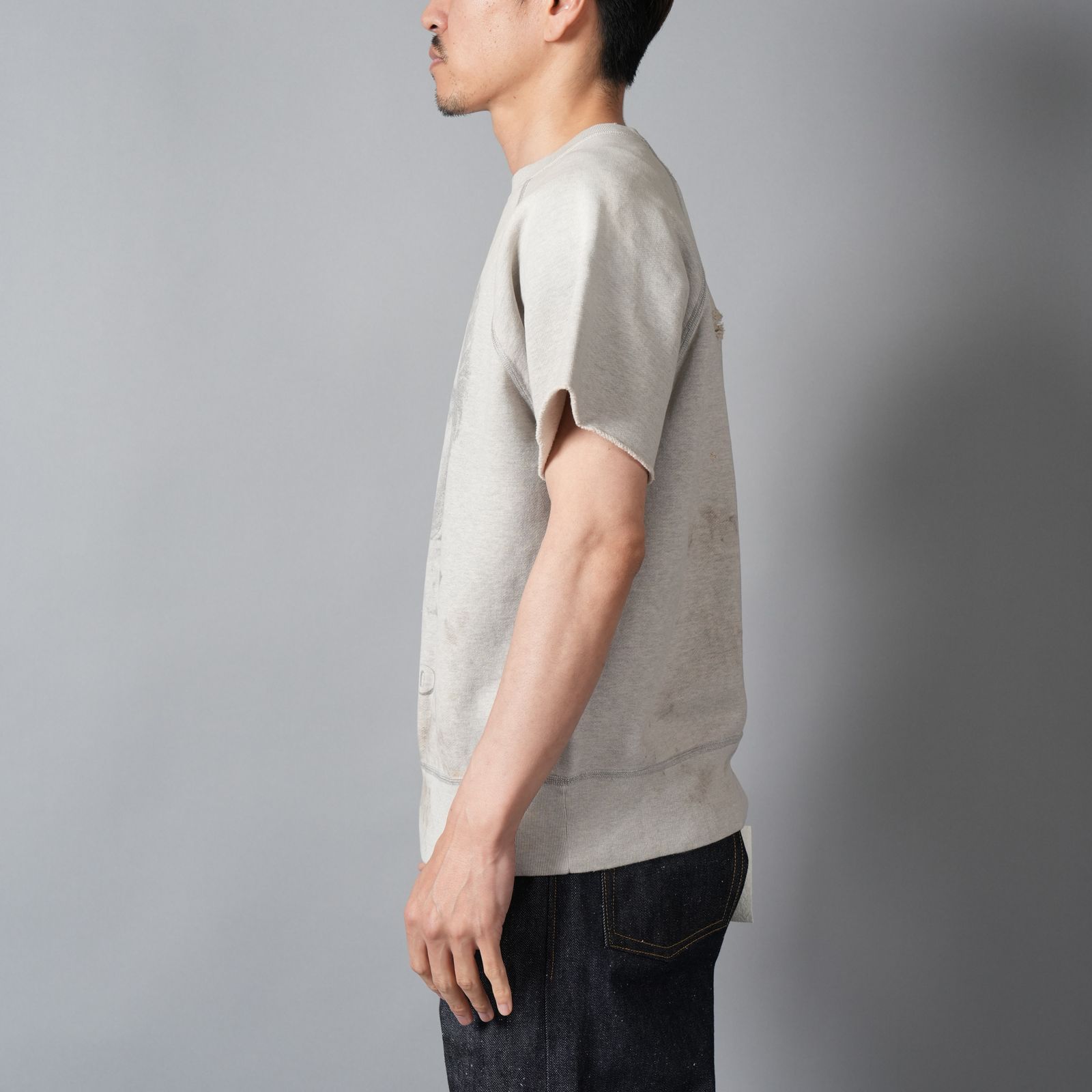 【ラスト1点】SM-MK8-0000-051 / SS CRW NECK SWT / BEETHORVEN / GRY / スウェット (グレー)