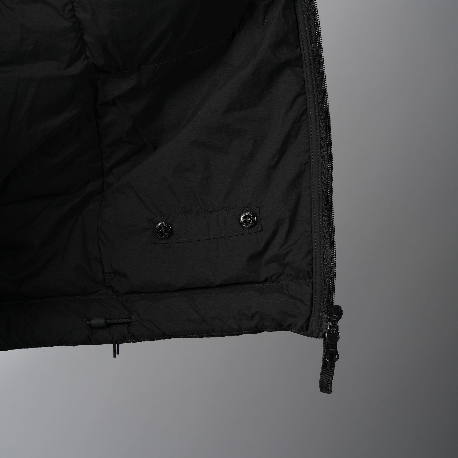 G100004 / DOWN VEST / ダウンベスト[ガーメントダイ](ブラック)