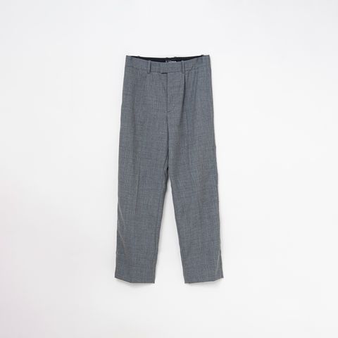 One Tuck Slacks / ワンタックスラックス (グレー)