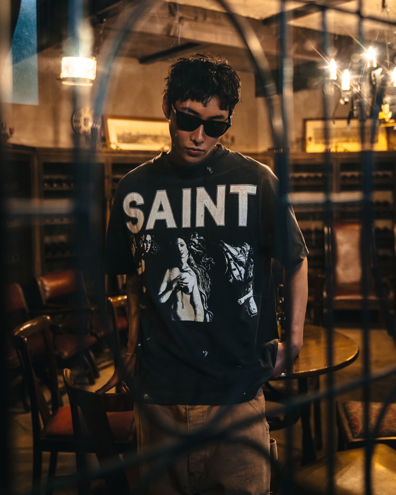 ヴィンテージスタンド即購入◎お値下げ不可です SAINT M×××××× - ラスト1点 / SM-S22-0000-058 / スタジャン