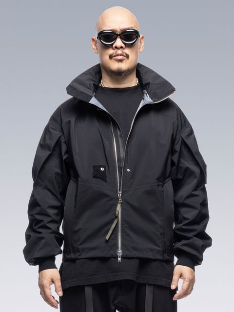 【ラスト1点】 J110-GT / 3L Gore-Tex Pro Tec Sys Jacket / tactical hoodie jacket / タクティカルフーディージャケット [ゴアテックス プロ][ルーズフィット] (ブラック)