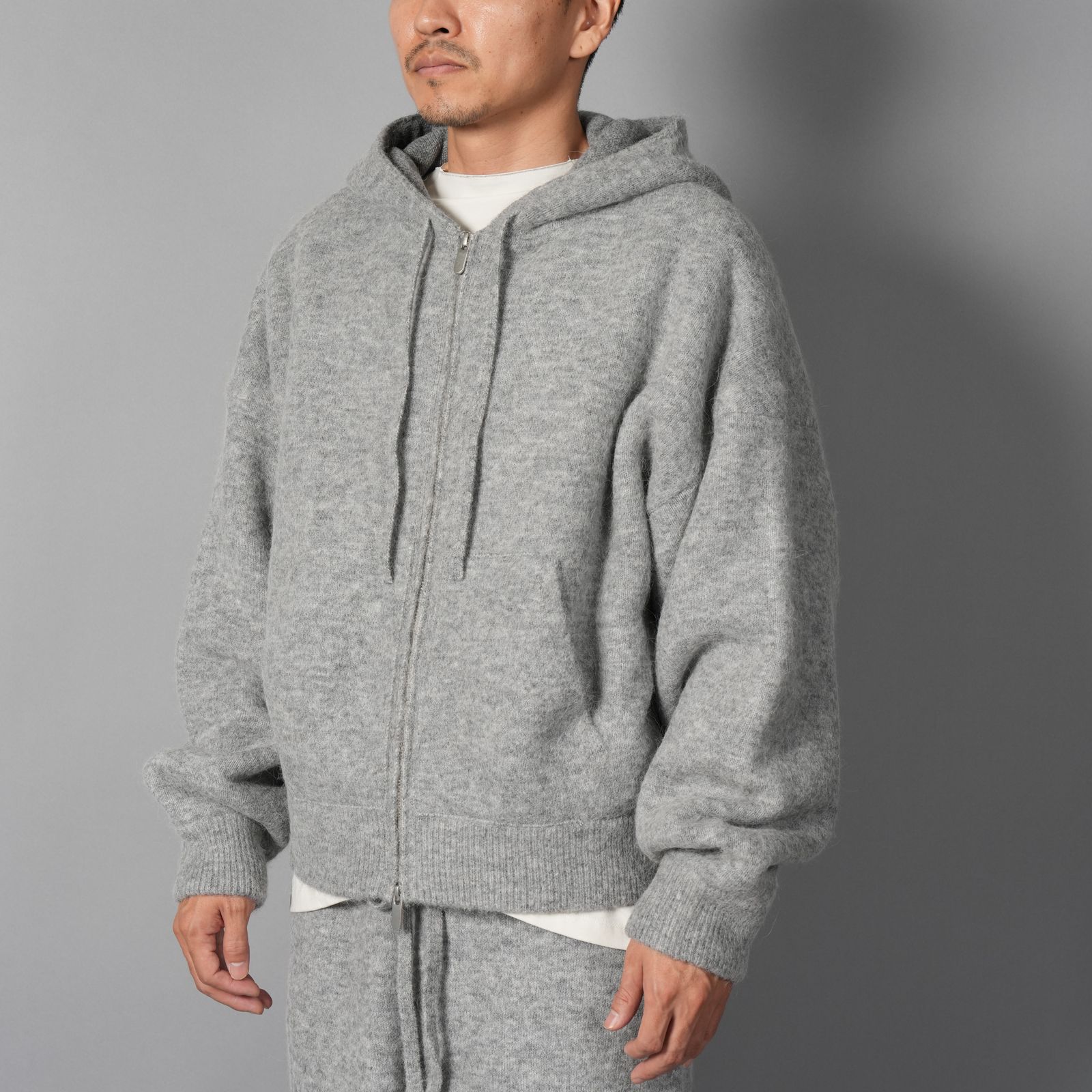 ALPACA KNIT V2 JACKET  / アルパカ ニットジャケット (アルパカクロウド)