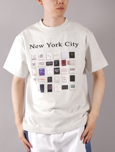【ラスト1点】MATCHBOOK GRAPHOC TEE / マッチボックス グラフィック Tシャツ / ヘザグレー