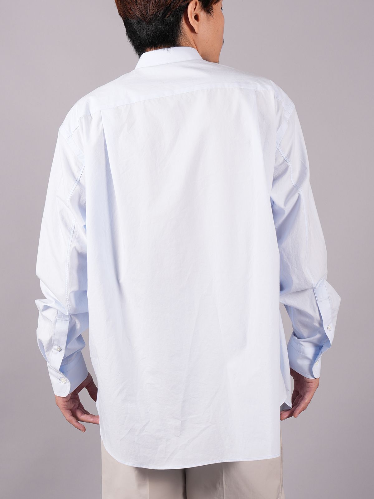 【定番アイテム】 BETA SHIRT / ベータ シャツ / 長袖シャツ (パウダーブルー)