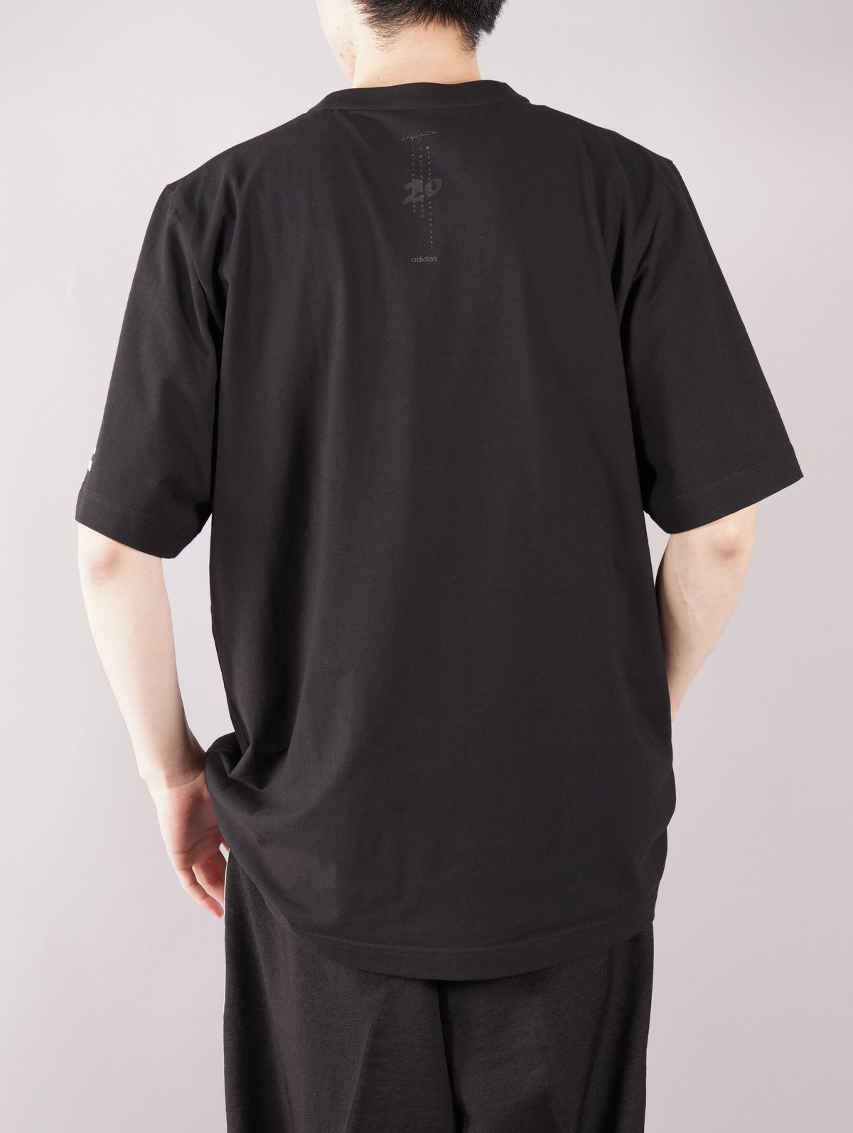 M CH1 SS TEE CF STRIPE / Tシャツ (ブラック) - S