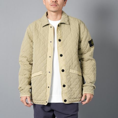 Q0933 / 50 FILI QUILTED-TC /  キルティングジャケット (アイボリー)