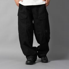 MICROREPS BOXY LENS CARGO PANTS / カーゴパンツ (ブラック)