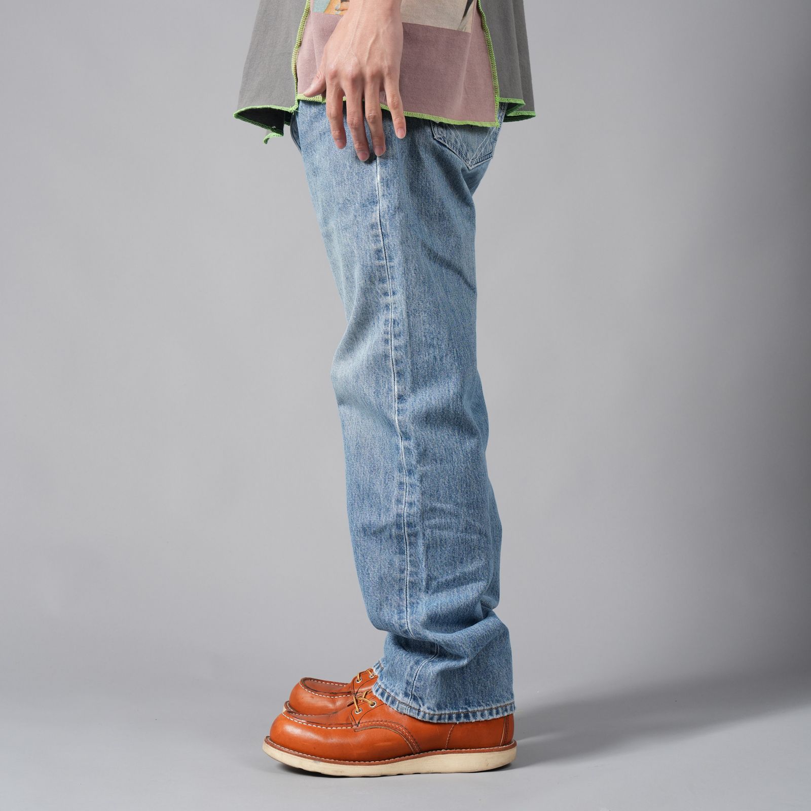 BASICKS - BASICKS x Vintage Levi's Heart Pocket Denim BASICKS - BASICKS x Vintage Levi's Heart Pocket Denim