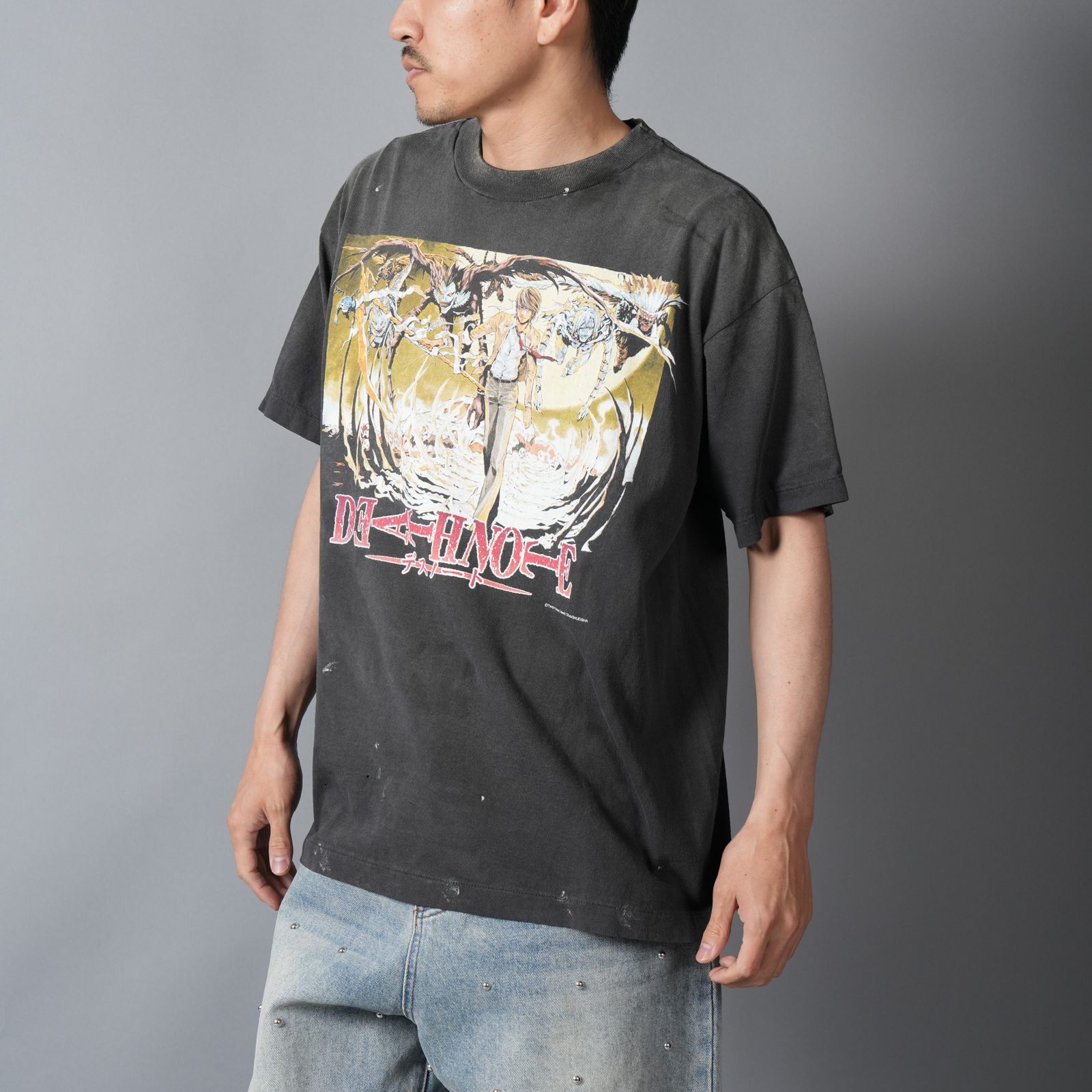 【ラスト1点】【コラボ】SM-MK8-0000-C78 / DN_SS T-SHIRT / DETH NOTE / BLACK / Tシャツ (ブラック)