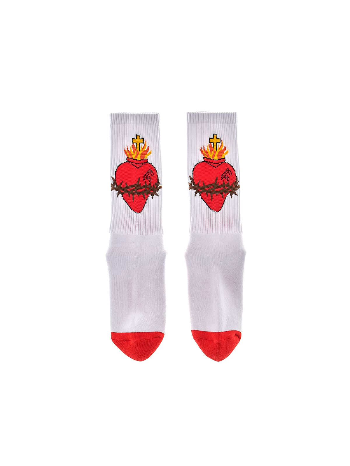 SAINT M×××××× - SM-A23-0000-104 / SOCKS / HEART / ソックス