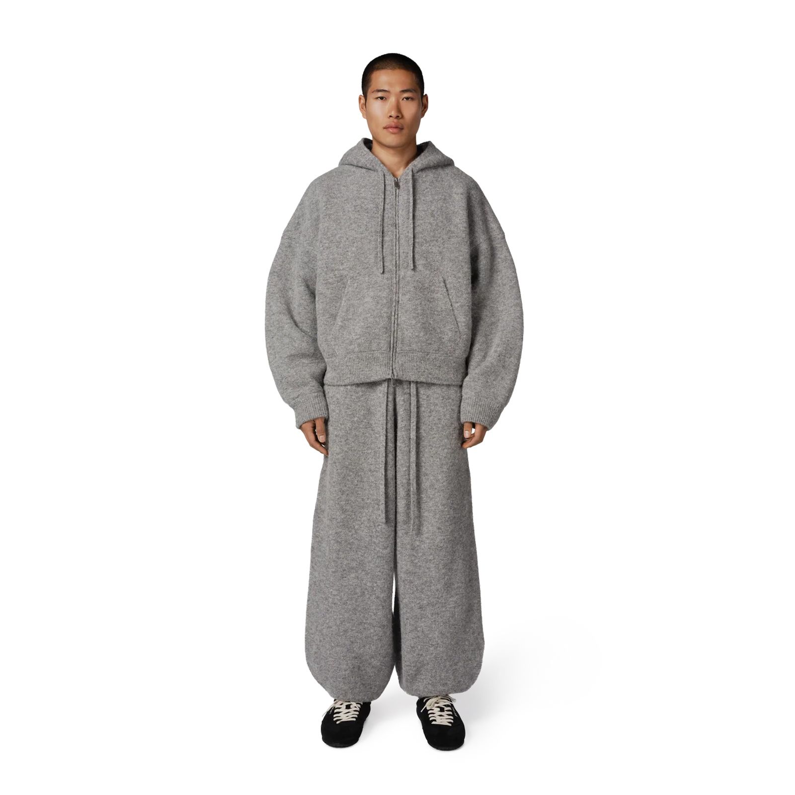 ALPACA KNIT CUFF PANT  / アルパカニットカフパンツ (アルパカクロウド)