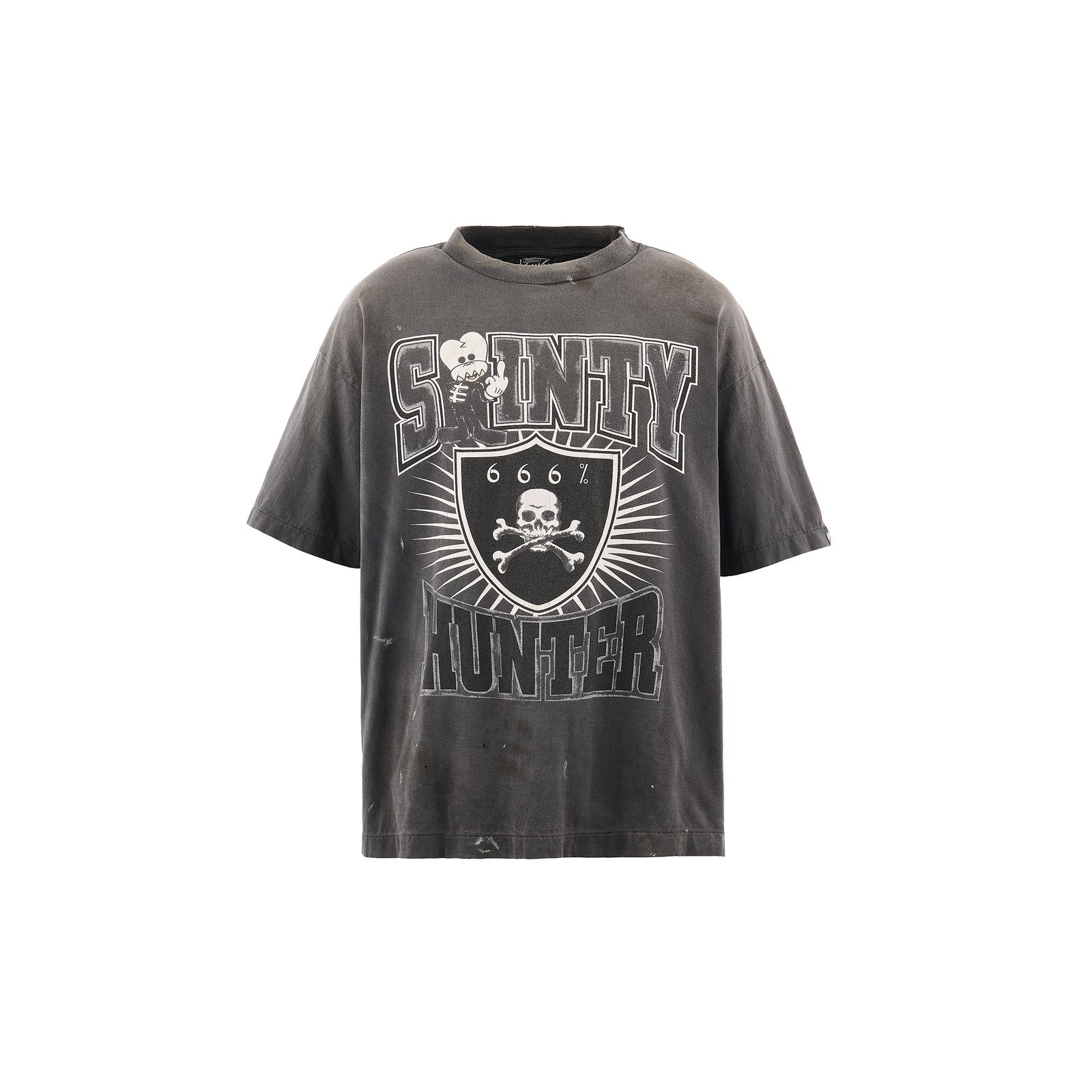 【コラボ】SM-MK8-0000-C29 / BH_SS T-SHIRT / SAINTY HUNTER / BLACK / Tシャツ  (ブラック)