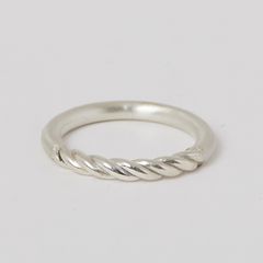 【ALMOSTBLACK × IXA】Shiki Ring -NATSU- / リング (シルバー)