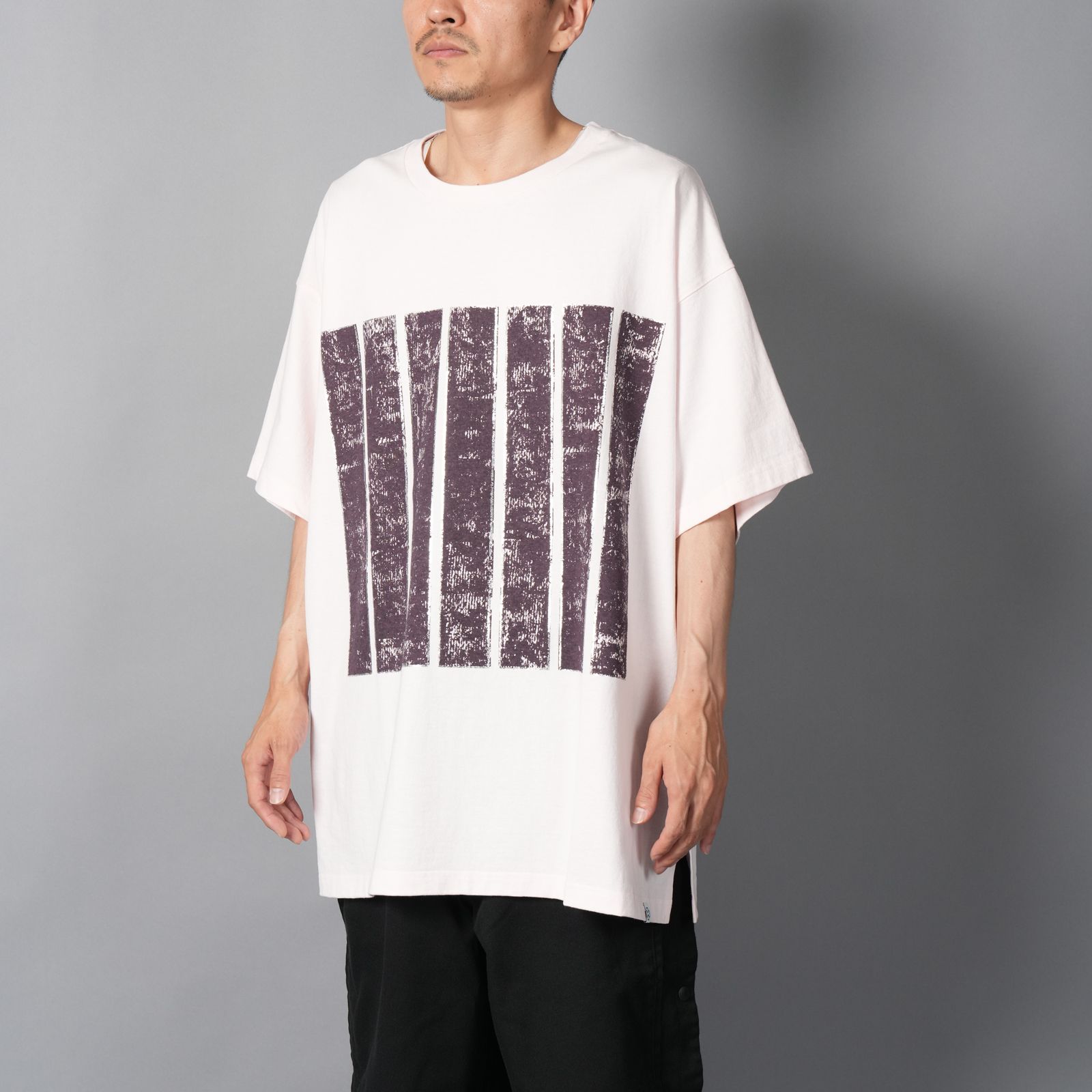 7BARS BIG TEE / セブンバーズ ビッグ Tシャツ  (ピンク)