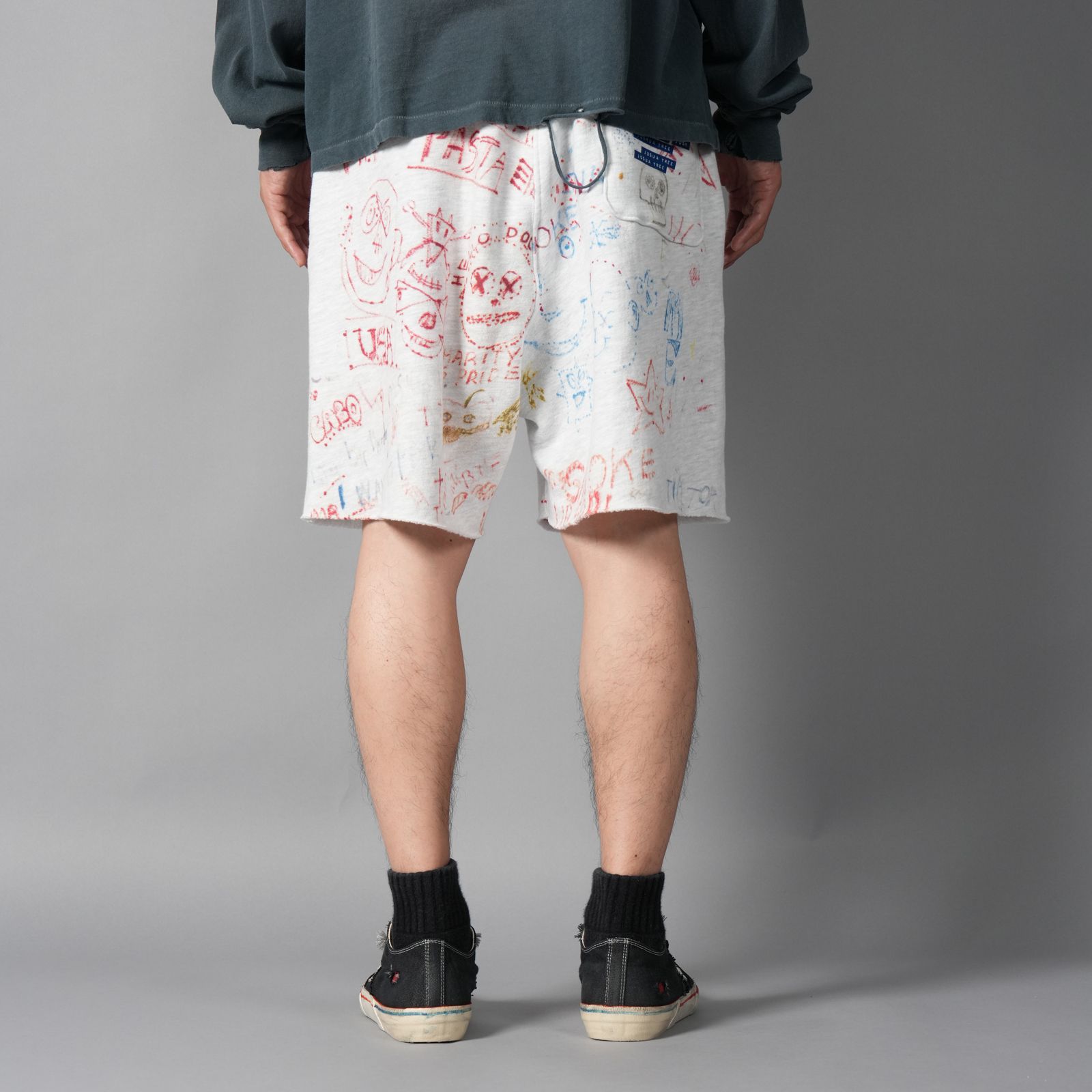 JOSHUA TREE SWEATSHORT / スウェットショーツ (グレー)