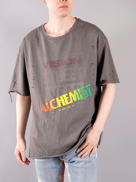 ラスト1点 / ATLANTIC SS TEE  / アトランティク Tシャツ (ブラック)