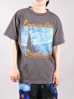 ラスト1点 / HEARRTY NIGHT T / Tシャツ   (チャコール)