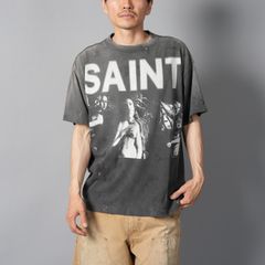 【ラスト1点】SM-HR1-0000-004 /SS TEE / SAINT MARIA / BLACK / Tシャツ (ブラック)
