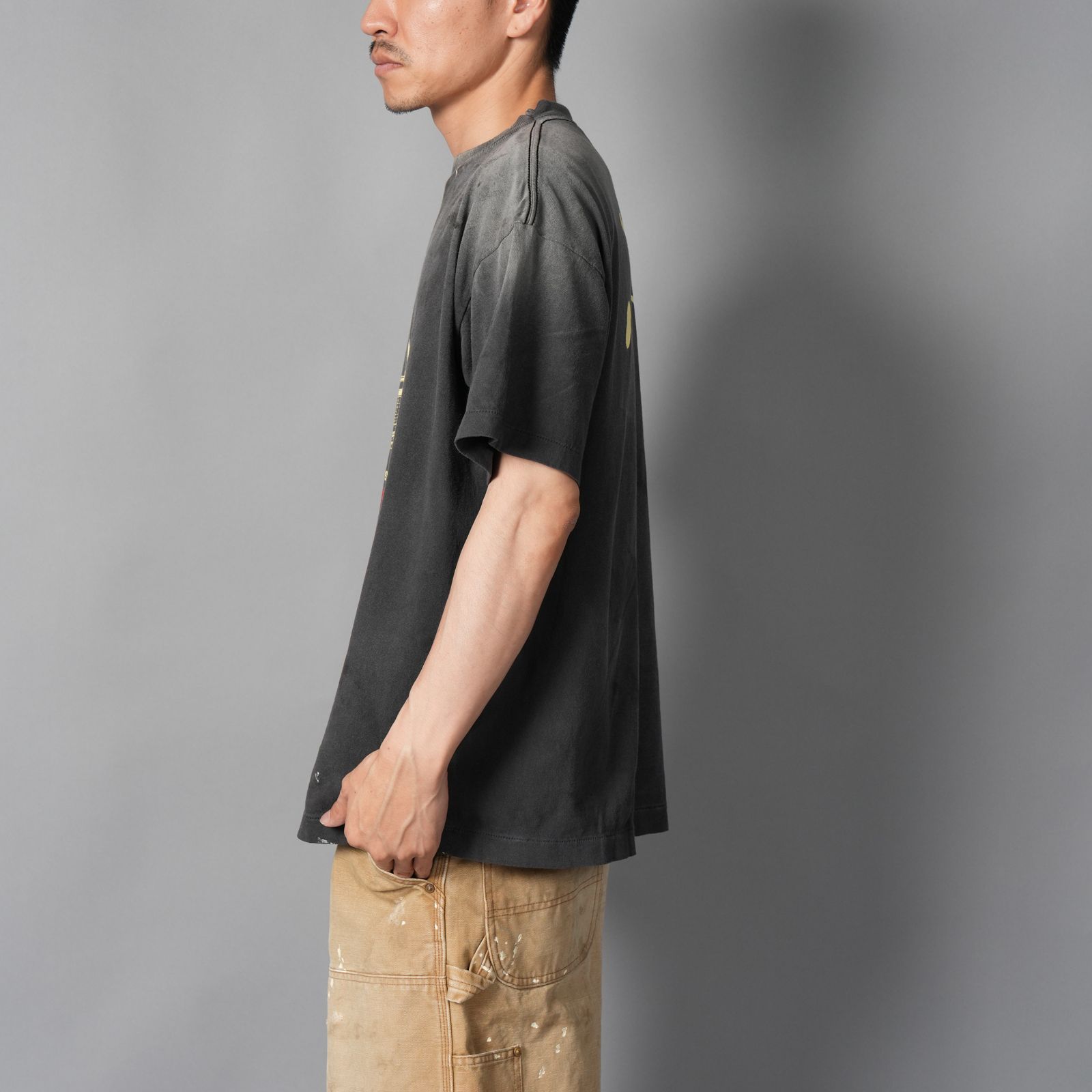 【ラスト1点】SM-HR1-0000-017 / SS TEE / SAINT PATOROL / BLACK / Tシャツ (ブラック)