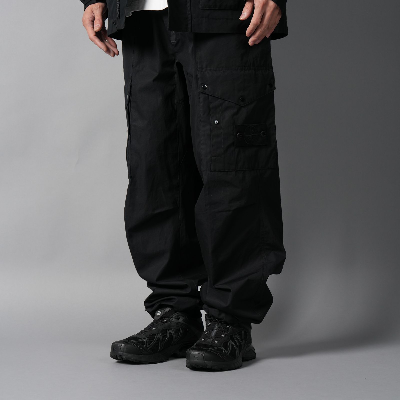3100017 / ALL-WEATHER COTTON CANVAS_S.I. GHOST / カーゴパンツ (ブラック)