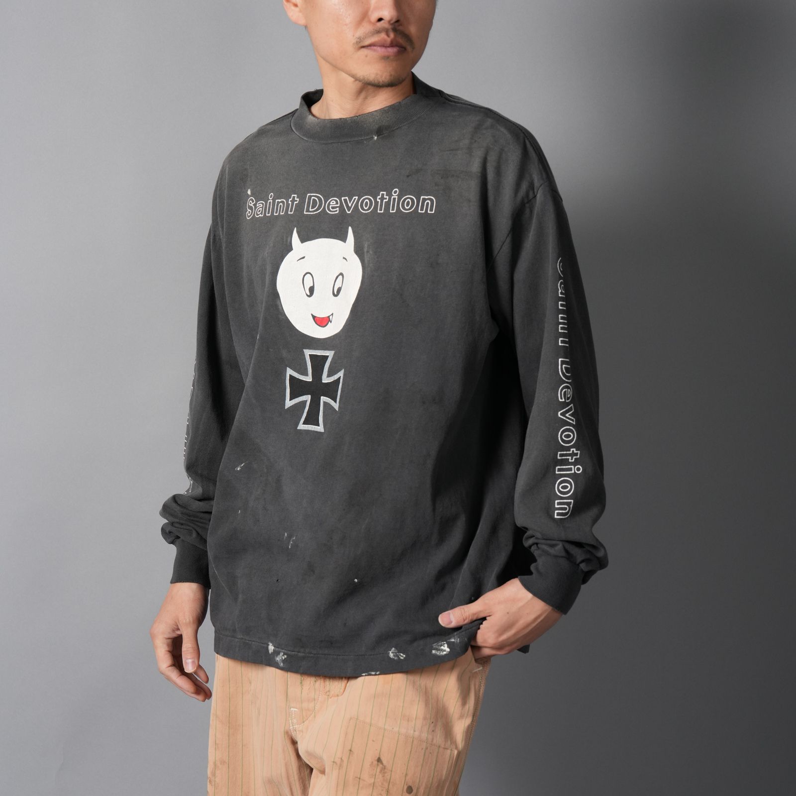 SAINT M×××××× - 【残りわずか】SM-MK8-0000-027 / LS T-SHIRT / SAINT